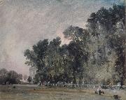 John Constable Landscape study:Scene in a park china oil painting artist